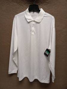 lot 20 image: NEW NIKE GOLF DRI-FIT LONG SLEEVE POLO XL