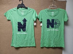 lot 29 image: 2 NEW NORTE LOOK UP & RELAX SHIRTS MEDIUM