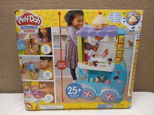 lot 48 image: NEW PLAY-DOH KITCHEN CREATIONS ULTIMATE ICE CREAM TRUCK PLAYSET