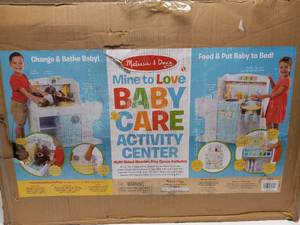 lot 51 image: NEW MELISSA & DOUG MINE TO LOVE BABY CARE ACTIVITY CENTER