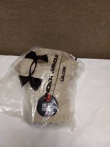 lot 79 image: NEW UNDER ARMOUR TAN HAT ONE SIZE FITS ALL