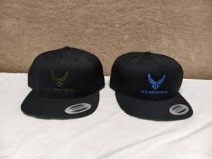 lot 81 image: 2 NEW U.S. AIR FORCE HATS