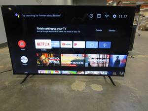 lot 919 image: Hisense 55A6G 55-Inch 4K Ultra HD Android Smart TV with Alexa Compatibility (2021 Model) (REPAIRED CASING, SEE PHOTOS)