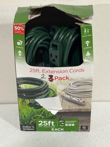 2-25ft Extension Cords