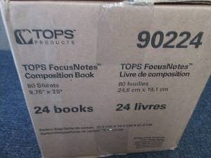 lot 64 image: Case of 24 FocusNotes Composition...