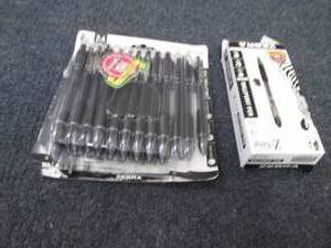 lot 95 image: 36Zebra Z-Grip Max Retractable Ball...