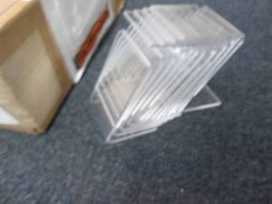 lot 135 image: 2- 10 pks 2x3 inch Sign Holders...