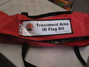 lot 144 image: Treatment Area ID Flag Kit Retail $...