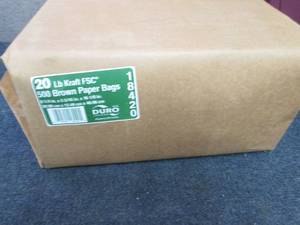 lot 161 image: Pack of 500 Bags Duro ID# 18420 100...