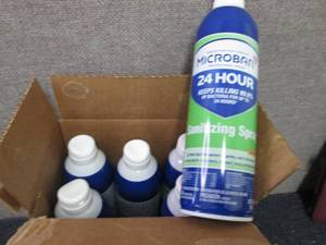 lot 200 image: Microban 24-Hour Disinfectant Sanit...