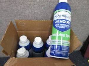 lot 201 image: Microban 24-Hour Disinfectant Sanit...