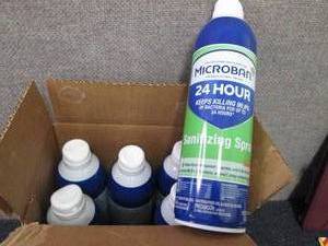 lot 205 image: Microban 24-Hour Disinfectant Sanit...