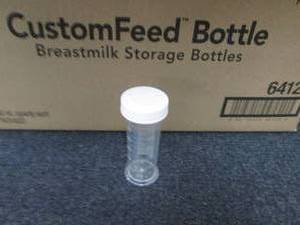 lot 209 image: Case of 100- 60 ml Abbott Custom-Fe...