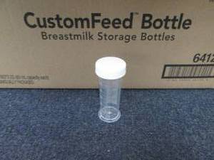 lot 211 image: Case of 100- 60 ml Abbott Custom-Fe...