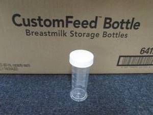 lot 212 image: Case of 100- 60 ml Abbott Custom-Fe...