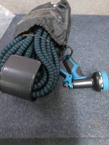 lot 228 image: Expandable Garden Hose with Nozzle ...