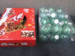 lot 235 image: 2 pks Christmas Ornaments...
