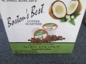 lot 254 image: Box of 42 Bostons Best Aloha Cocon...