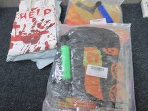 lot 297 image: 2- 12pks Halloween Small Inflatable...