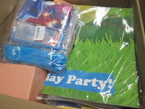 lot 309 image: Box of Assorted Small Overstock Ite...
