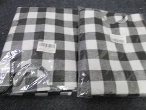lot 311 image: 2 Buffalo Plaid 48 inch Tree Skirts...