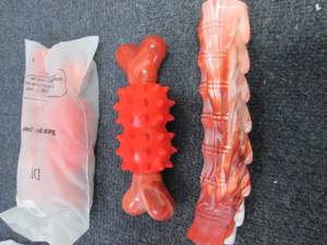 lot 312 image: 2- 2pks HD Dog Chew Toys...