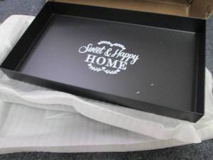 lot 362 image: 2 Tier Sweet & Happy Home Organizer...