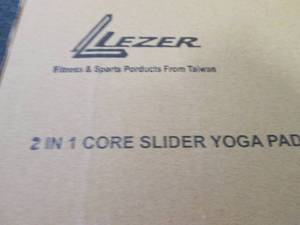 lot 367 image: 2 in 1 Core Slider Yoga Pad...