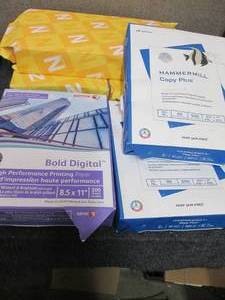 lot 417 image: 6 Reams Assorted Paper...