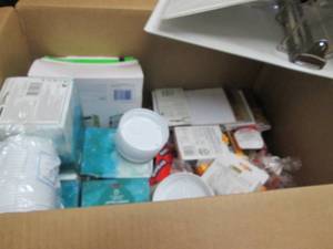 lot 420 image: Box of Assorted Office Products...
