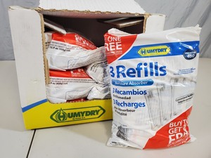 lot 43 image: New Case of 18 Humydry Moisture Absorber Refills