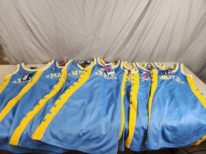 lot 212 image: 10 New NBA MPLS Jersey Dresses