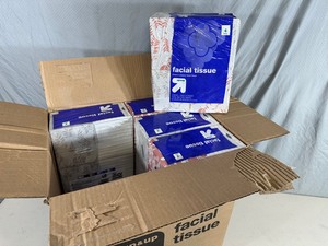 lot 35 image: New Case of Up and Up Facial Tissue