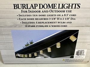 lot 44 image: New Decorative Patio Lights