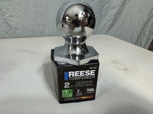 lot 50 image: New 2 inch Hitch Ball