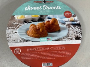 lot 74 image: New Nordicware Sweet Tweets Cakelet Pan