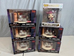 lot 103 image: 6 New Funko Pop Collectible Figurines