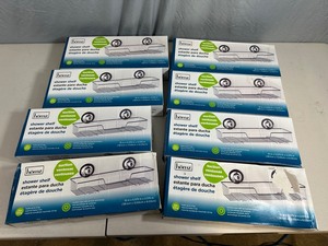 lot 119 image: 8 New Homz Suction Shower Shelf
