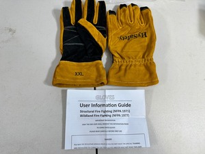 lot 127 image: New Pair of Thermal Fire Fighting Gloves