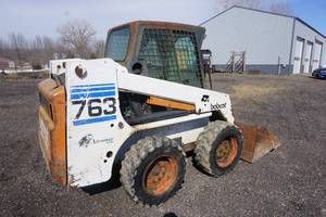 2000 Bobcat 763 Skid Loader Skid Steer