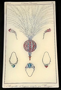lot 94 image: John Derian Designer Jewelry Dish and Fringe Beauty Soap on Tray