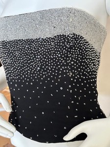 lot 12 image: Armani Strapless Dazzling Top