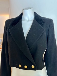 lot 40 image: Vintage Escada Wool and Cashmere Jacket