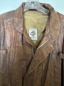 lot 154 image: Vintage Mens Norcuer Leather Jacket