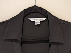 lot 58 image: Diane von Furstenberg Classic Black Wrap Dress