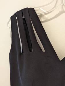 lot 59 image: Armani Collection Black Strapy Dress