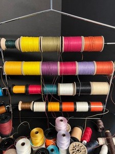 lot 306 image: Specialized Thread Spools for Leather