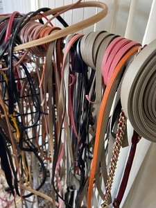 lot 307 image: Leather Cording, Piping, Trim and more