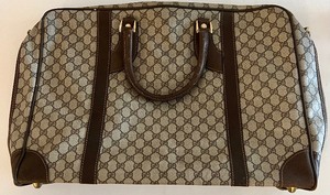 lot 111 image: Vintage Gucci Travel Bag