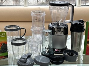 lot 213 image: Ninja Blender with Accessories